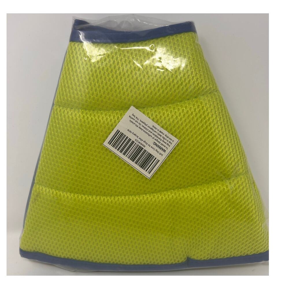 Softโ Dog Collar/Cone Green Blue For After Surgery 10" Tall